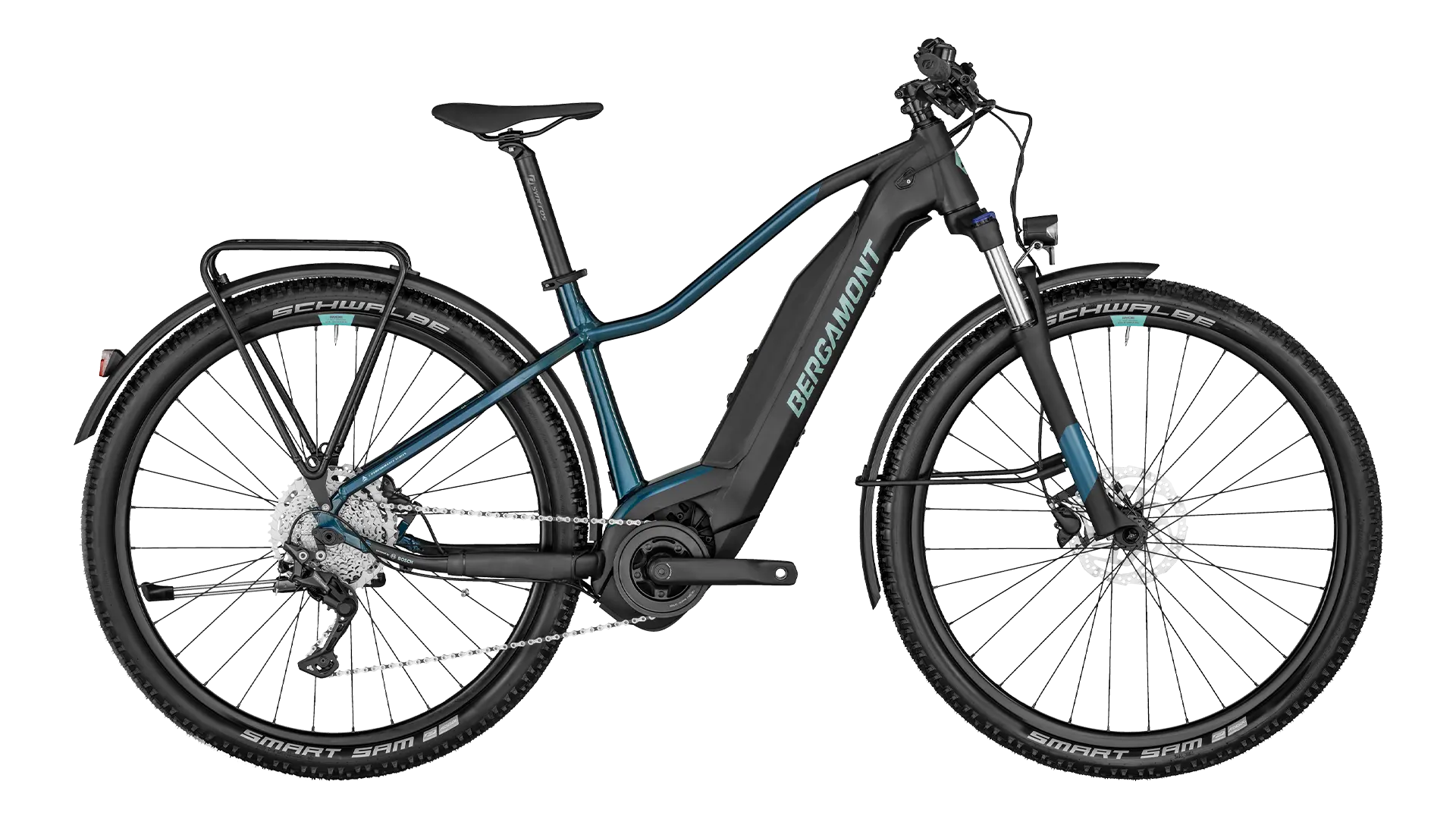 Bergamont E-Revox 4 FMN EQ 500Wh | dark petrol