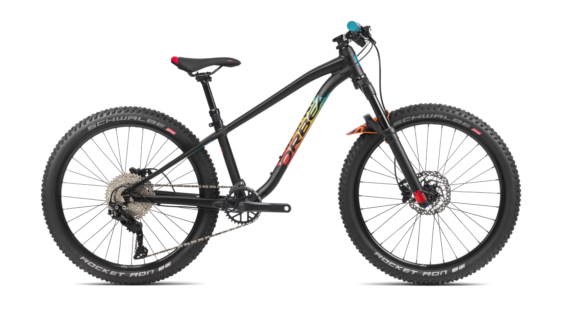 Orbea Laufey 24 H10 | black (matte) / rainbow (gloss)