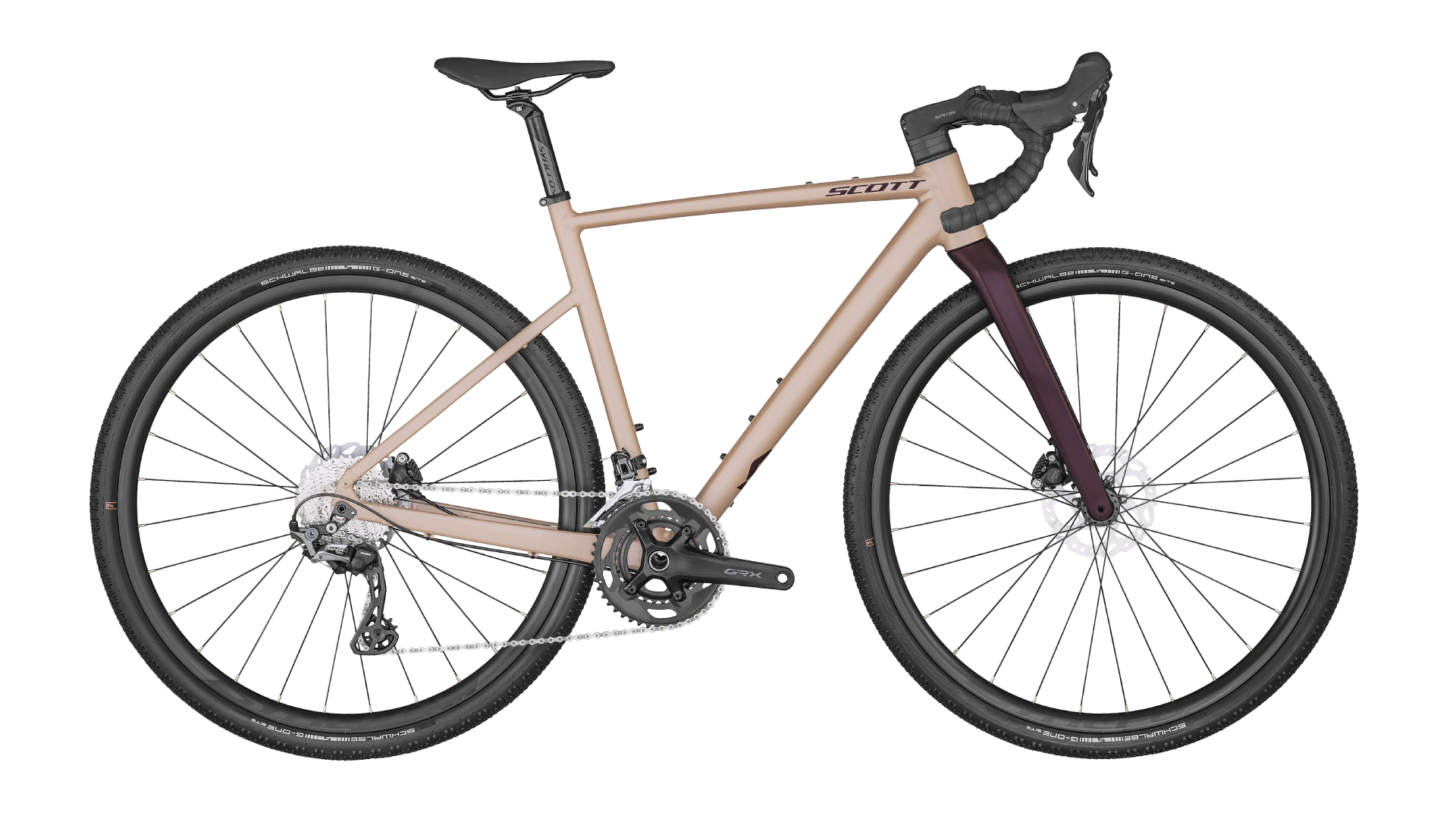 Scott Contessa Speedster Gravel 15 | crystal pink / black cherry matt