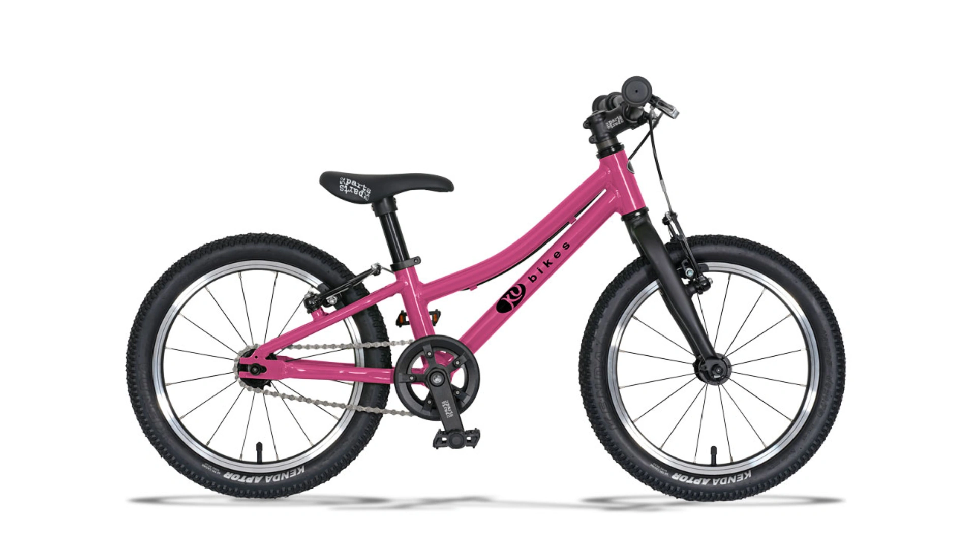 KUbikes 16S CustomMade | pink | 2 Gang Automatix | Black Jack | Griffe orange
