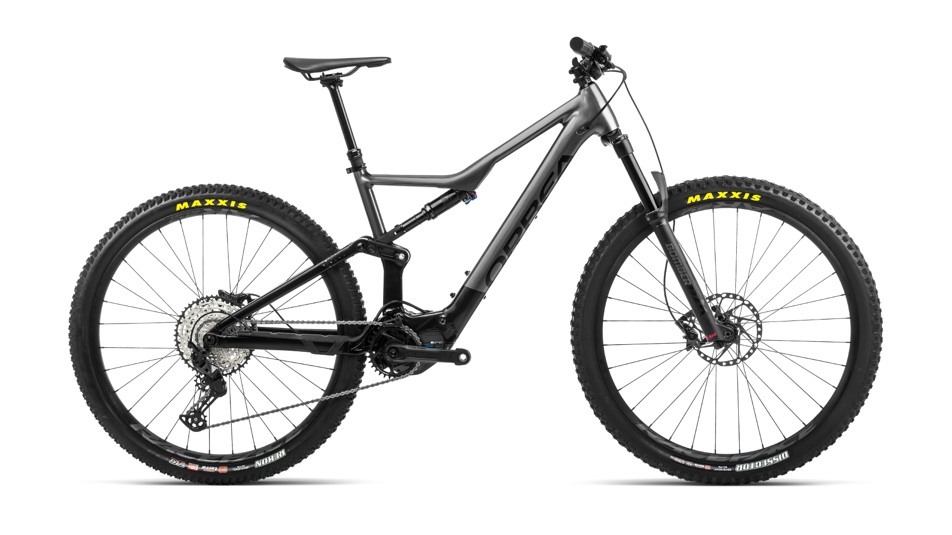 Orbea Rise H30 540Wh | glitter anthracite / black (gloss)