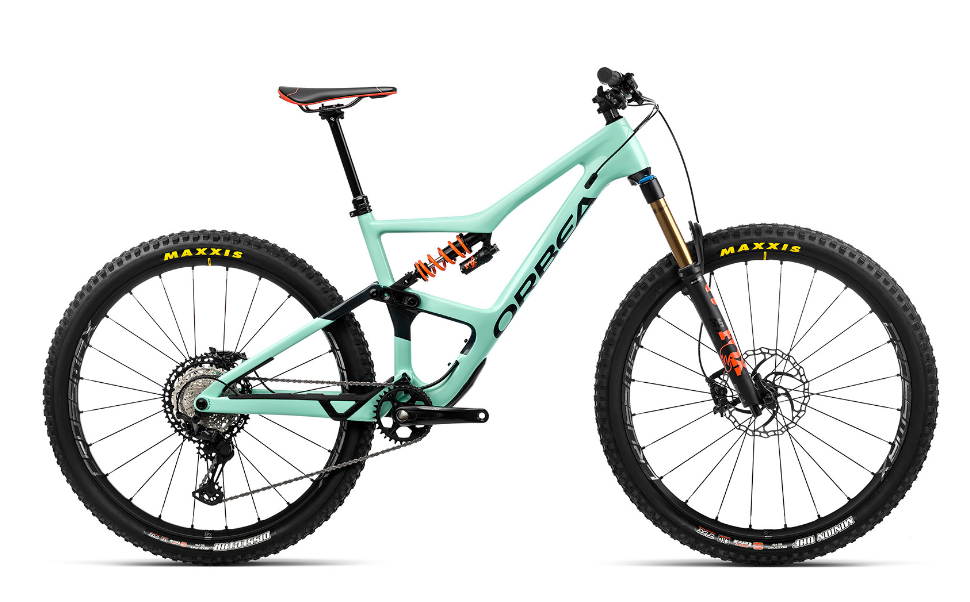 Orbea Occam M10 LT | ice green / jade green carbon view (gloss)