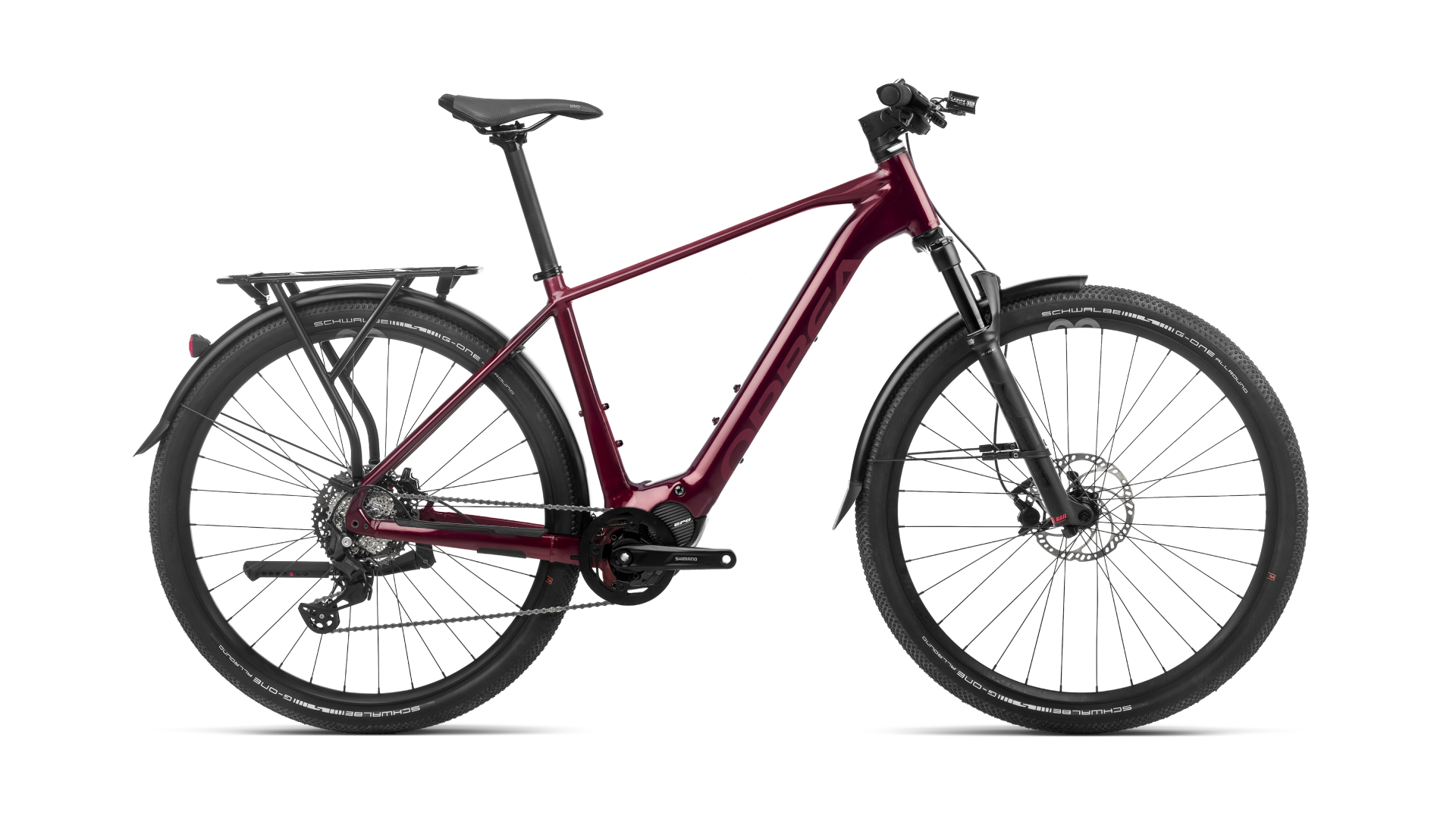 Orbea Kemen 30 540Wh | dark red (gloss-matt)