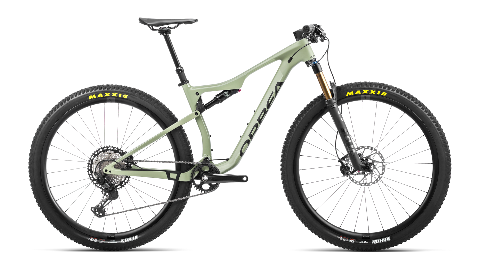 Orbea Oiz M10 TR | lichen green (matte-gloss) / black (matte)