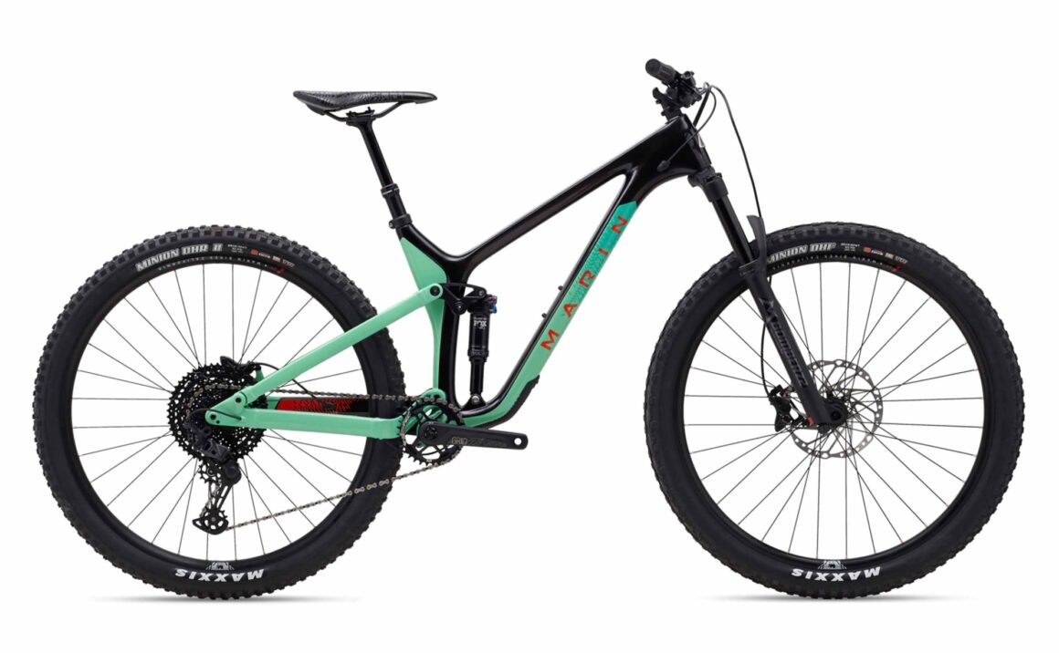 Marin Rift Zone C1 29 Carbon Black Teal Red 