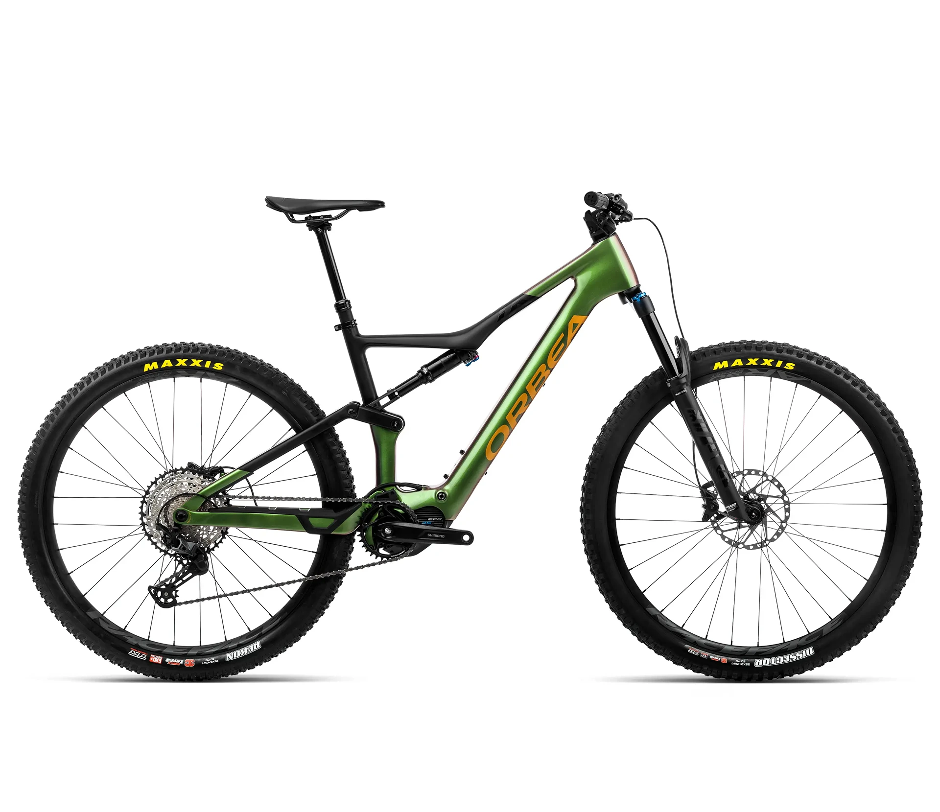 Orbea RISE M20 | Chameleon Goblin Green (Gloss)-Black (Matt)