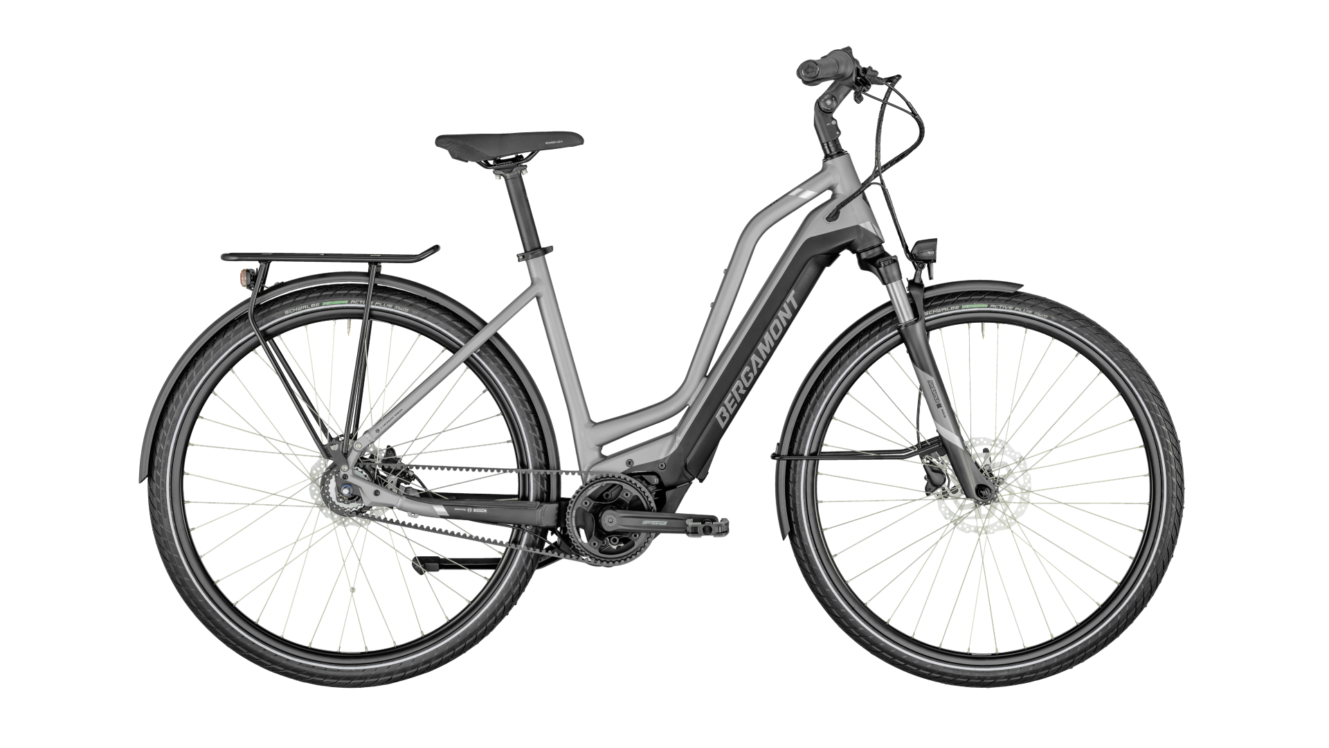 Bergamont E-Horizon Elite Belt Amsterdam 625Wh | matt chrome / black