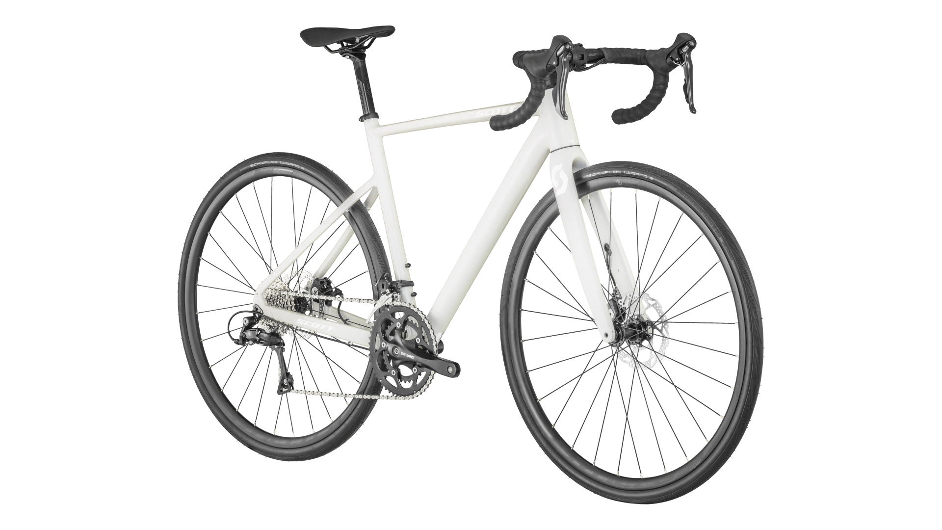 Scott Contessa Speedster 25 disc | pearl snow white / chrome