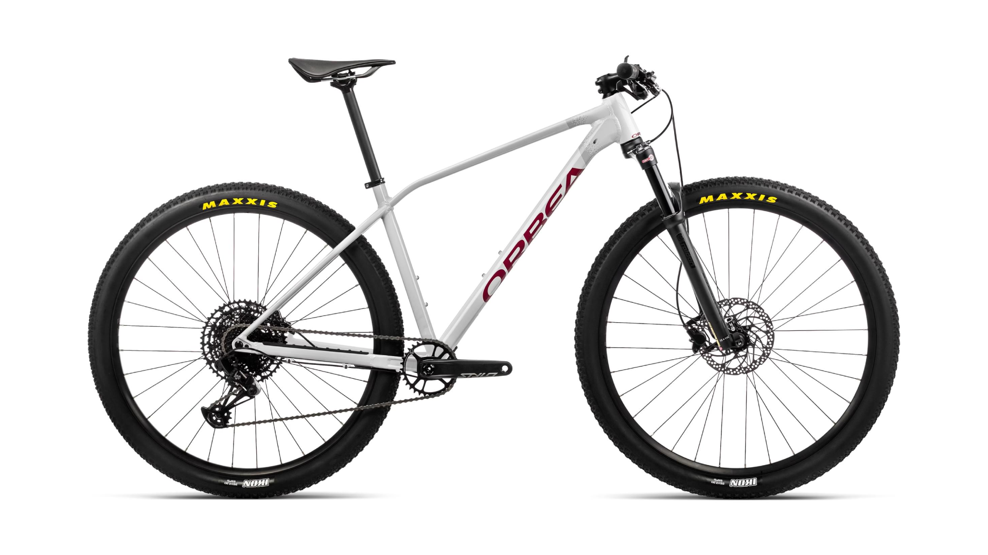 Orbea Alma H10-Eagle | white grey / metallic red (gloss)