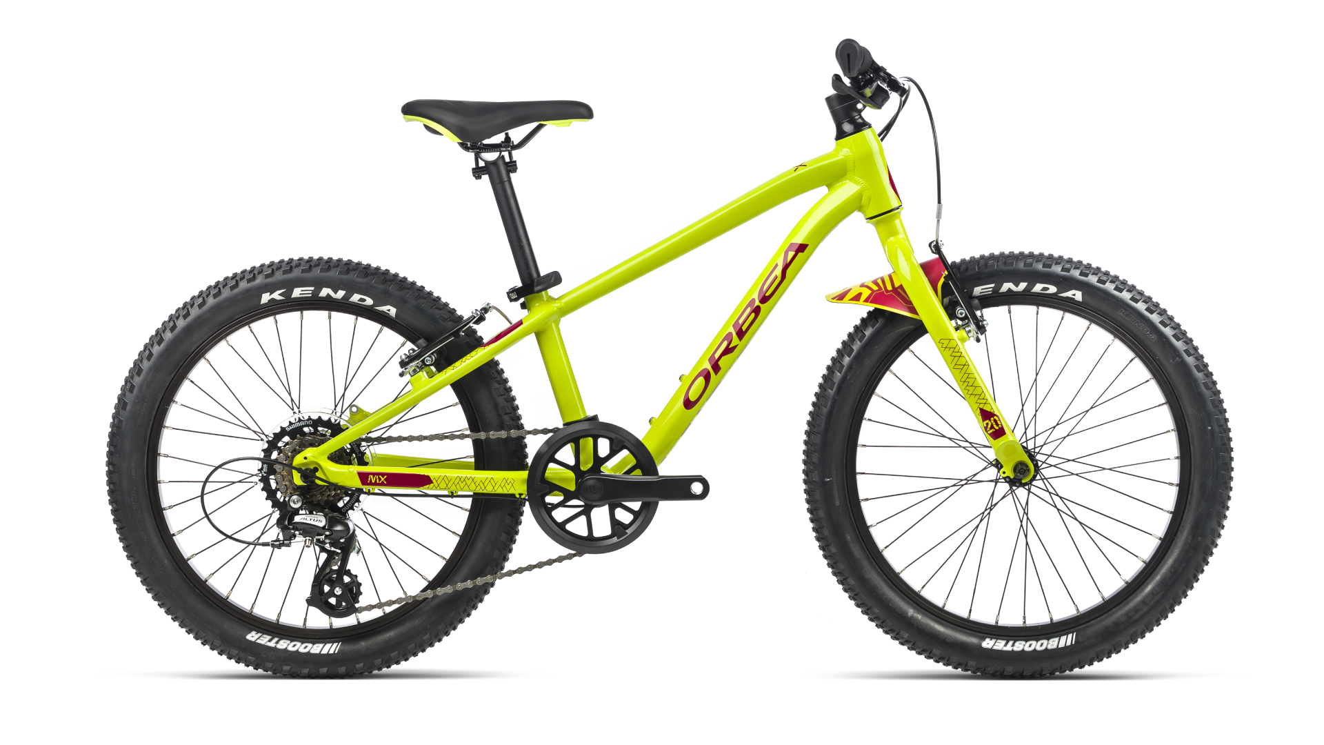 Orbea MX 20 Dirt | lime green / watermelon red (gloss)