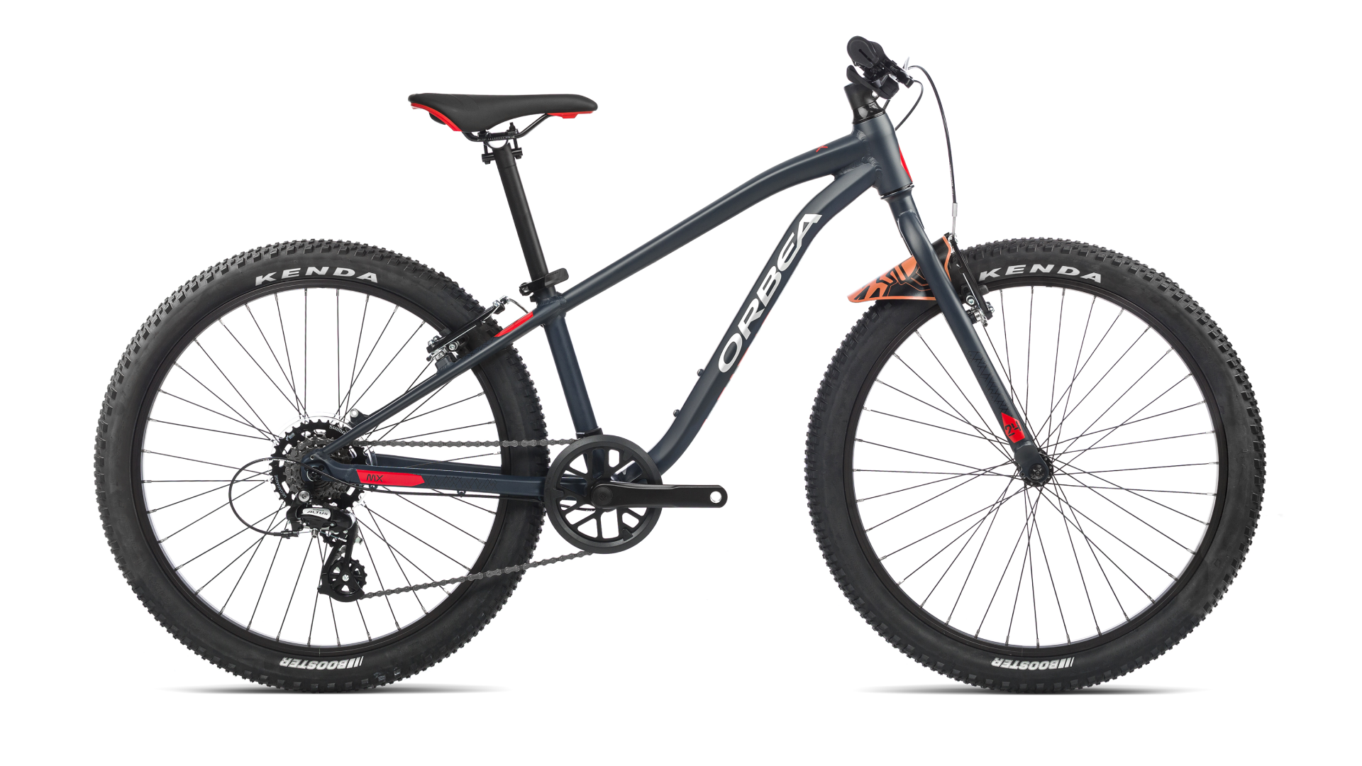 Orbea MX24 Dirt | indigo blue (matt) / bright red (gloss)