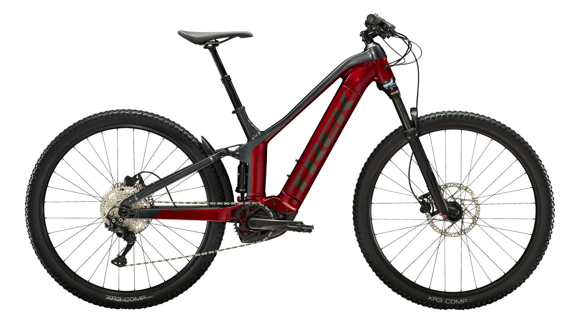Trek Powerfly FS 4 / 625 Wh | crimson / lithium grey