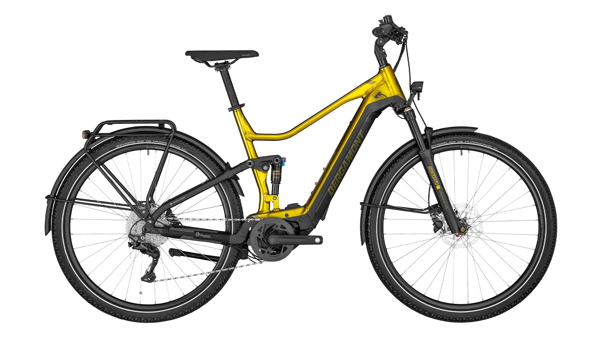 Bergamont E-Horizon Fs Edition 500Wh | yellow gold / black