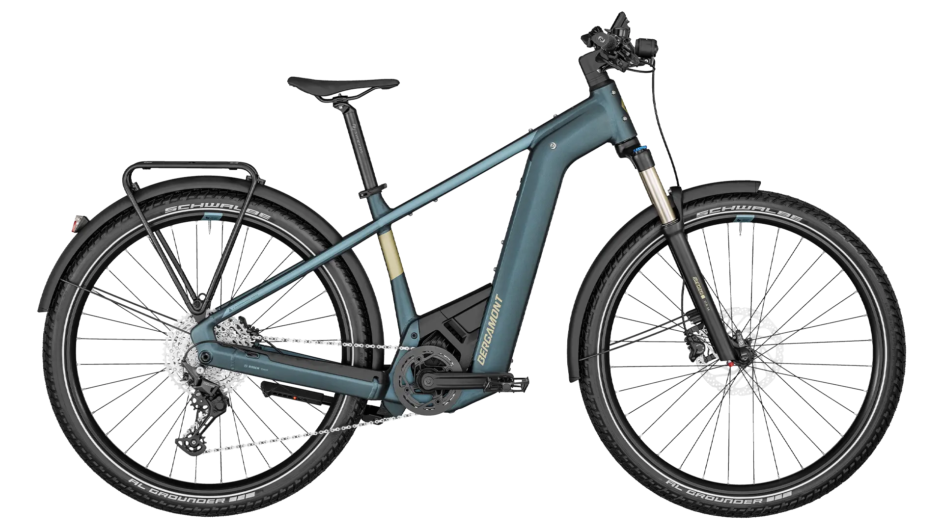 Bergamont E-Revox Premium Pro EQ 750Wh | dark petrol (matt)