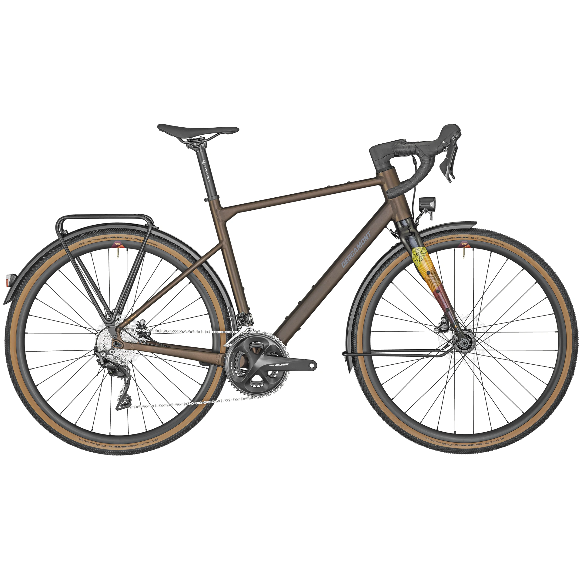 Bergamont Grandurance RD 7 | matt dark brown