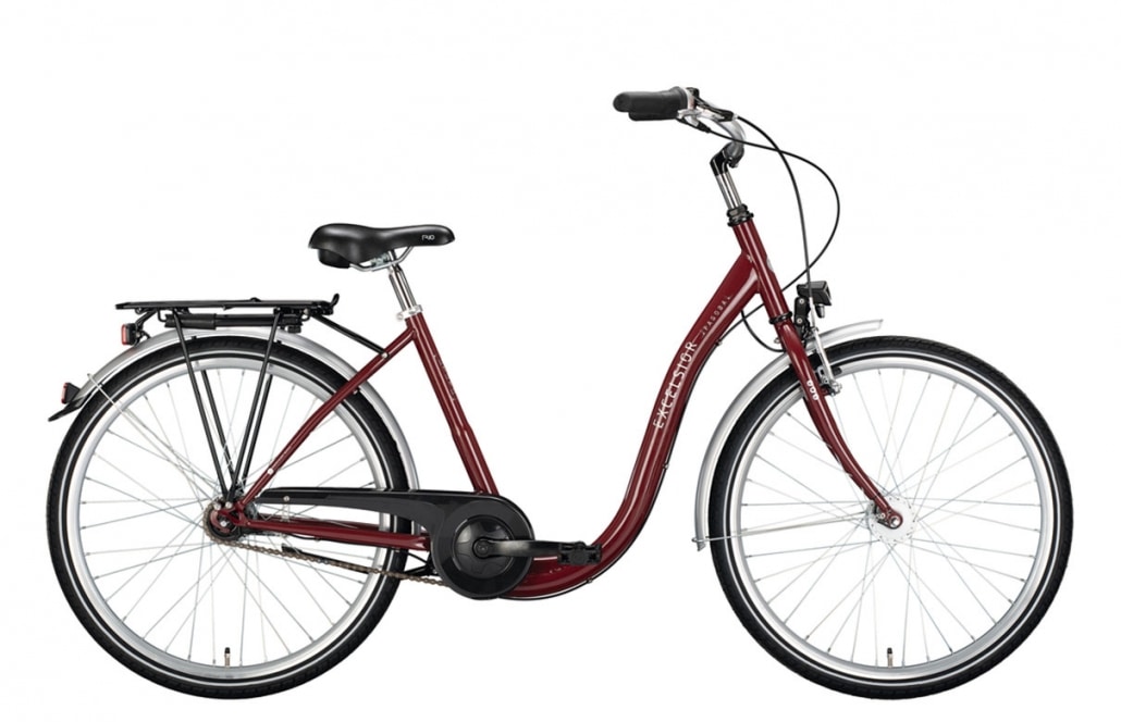 EXCELSIOR Cityrad "Pagoba ND -   wine red 