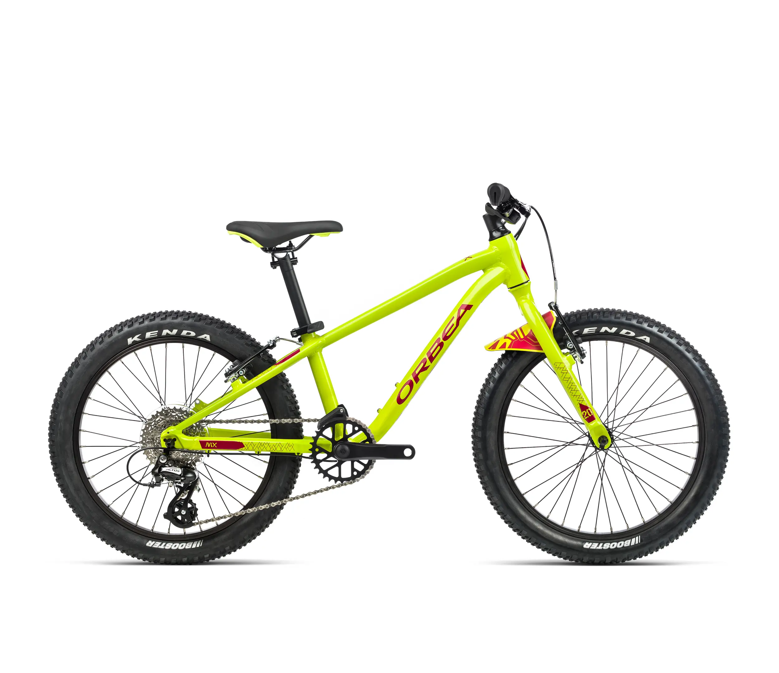 Orbea MX 20 TEAM | Lime Green-Watermelon Red (Gloss)