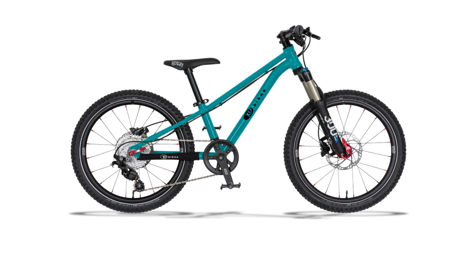 KUbikes 20S Trail | CustomMade | türkis glitter | Schnellspanner | Spinner Air