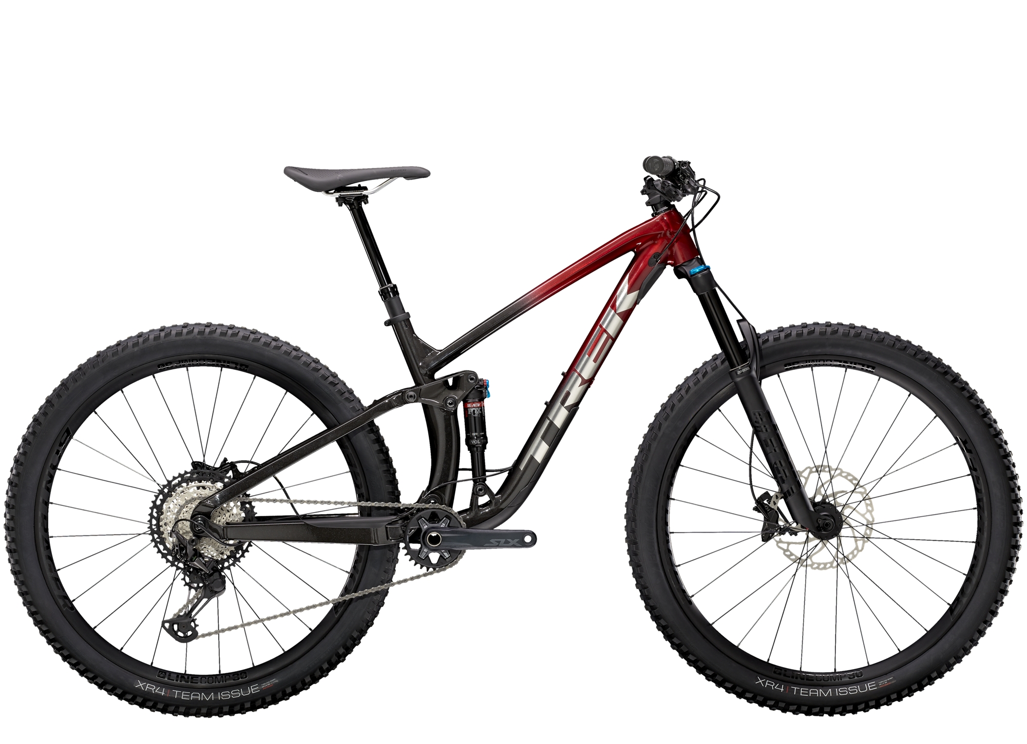 Trek Fuel EX 8 XT | rage red to dnister / back fade